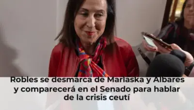 Robles se desmarca de Marlaska y Albares y comparecerá en el Senado para hablar de la crisis ceutí