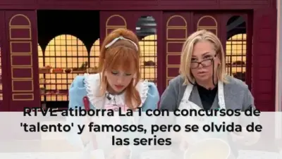 RTVE atiborra La 1 con concursos de 'talento' y famosos, pero se olvida de las series