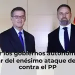 Salvar los gobiernos autonómicos a pesar del enésimo ataque de Vox contra el PP