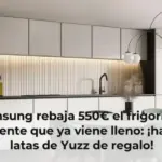 Samsung rebaja 550€ el frigorífico inteligente que ya viene lleno: ¡hasta 48 latas de Yuzz de regalo!