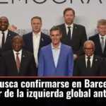 Sánchez busca confirmarse en Barcelona como líder de la izquierda global anti-Trump