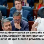 Sánchez desembarca en campaña con la regularización de inmigrantes y avisa de que Moreno privatiza la sanidad como Ayuso