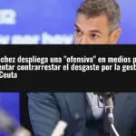 Sánchez despliega una 