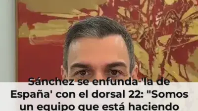 Sánchez se enfunda 'la de España' con el dorsal 22: "Somos un equipo que está haciendo historia" con el récord de afilia