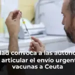 Sanidad convoca a las autonomías para articular el envío urgente de vacunas a Ceuta