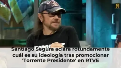 Santiago Segura aclara rotundamente cuál es su ideología tras promocionar 'Torrente Presidente' en RTVE