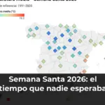 Semana Santa 2026: el tiempo que nadie esperaba