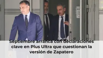 Septiembre arranca con declaraciones clave en Plus Ultra que cuestionan la versión de Zapatero