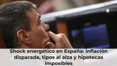 Shock energético en España: inflación disparada, tipos al alza y hipotecas imposibles