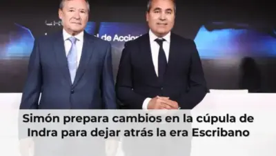 Simón prepara cambios en la cúpula de Indra para dejar atrás la era Escribano