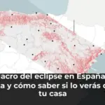 Simulacro del eclipse en España: hora exacta y cómo saber si lo verás desde tu casa
