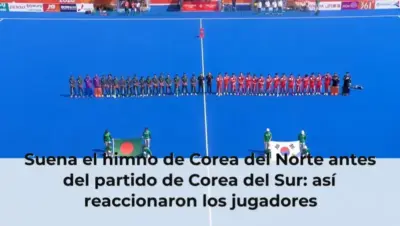 Suena el himno de Corea del Norte antes del partido de Corea del Sur: así reaccionaron los jugadores