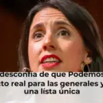 Sumar desconfía de que Podemos quiera un pacto real para las generales y enfría una lísta única