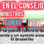 Sumar se planta contra el decreto de vivienda y un ayatolá ausente en El Braserillo