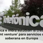 Telefónica e Indra estudian la creación de una 'joint venture' para servicios de nube soberana en Europa