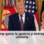 Trump gana la guerra y entrega la victoria