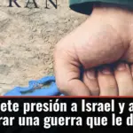 Trump mete presión a Israel y a Irán para cerrar una guerra que le desangra