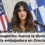 Trump pierde la paciencia con la ex de su primogénito: fuerza la dimisión de la embajadora en Grecia
