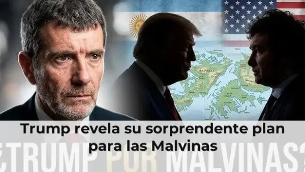 Trump revela su sorprendente plan para las Malvinas