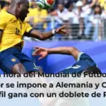 Última hora del Mundial de Fútbol 2026: Ecuador se impone a Alemania y Costa de Marfil gana con un doblete de Pépé