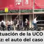 Última hora sobre la actuación de la UCO en Ferraz: el auto del caso fija el papel relevante de Santos Cerdán, que implicó a la estructura del PSOE
