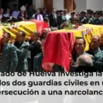 Un juzgado de Huelva investiga la muerte de los dos guardias civiles en una persecución a una narcolancha
