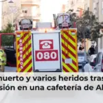 Un muerto y varios heridos tras una explosión en una cafetería de Almería
