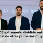 Un PSOE extremeño dividido entra en la recta final de otras primarias muy reñidas