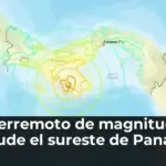 Un terremoto de magnitud 7,6 sacude el sureste de Panamá
