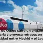 Un tren de Ouigo sufre un enganchón de catenaria y provoca retrasos en la alta velocidad entre Madrid y el Levante