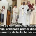 Un vecino de Almendralejo casado y con un hijo, ordenado primer diácono permanente de la Archidiócesis de Mérida-Badajoz