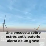 Una encuesta sobre estrés anticipatorio alerta de un grave impacto emocional de los polígonos eólicos en Cantabria