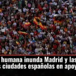 Una marea humana inunda Madrid y las principales ciudades españolas en apoyo a Ceuta