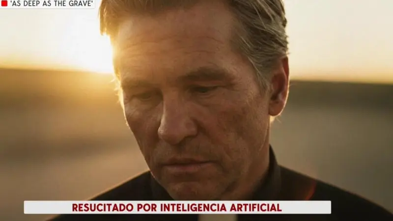 Val Kilmer revivido por IA en papel soñado