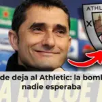 Valverde deja al Athletic: la bomba que nadie esperaba