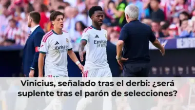 Vinicius, señalado tras el derbi: ¿será suplente tras el parón de selecciones?