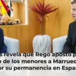 Vivas revela que Rego apostó por el retorno de los menores a Marruecos y no por su permanencia en España
