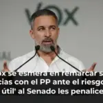 Vox se esmera en remarcar sus diferencias con el PP ante el riesgo de que el 'voto útil' al Senado les penalice para el Congreso
