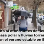 ¿Vuelta al otoño antes de tiempo? Una masa polar y lluvias torrenciales rompen el verano estable en España