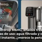 Waterdrop M6HG, análisis tras dos semanas de uso: agua filtrada y caliente al instante, ¿merece la pena?