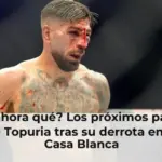 ¿Y ahora qué? Los próximos pasos de Topuria tras su derrota en la Casa Blanca