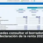 Ya puedes consultar el borrador de la declaración de la renta 2025