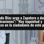 Yolanda Díaz urge a Zapatero a dar