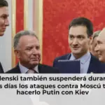Zelenski también suspenderá durante tres días los ataques contra Moscú tras hacerlo Putin con Kiev