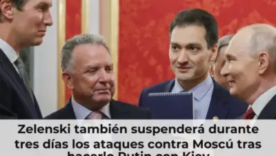 Zelenski también suspenderá durante tres días los ataques contra Moscú tras hacerlo Putin con Kiev